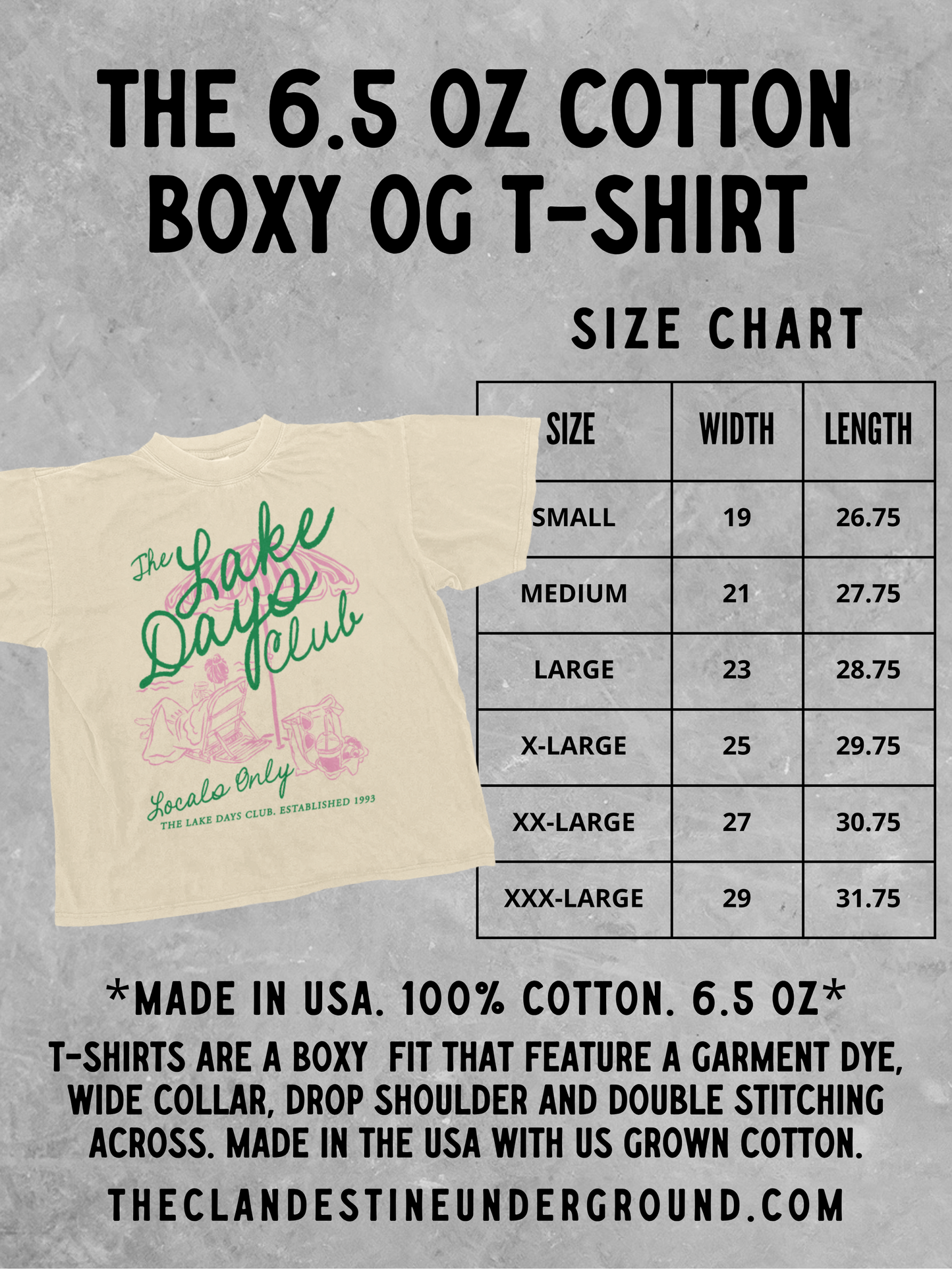 Underground Original Design: Get Away From Me, Scallop Heart Boxy Cotton TShirt