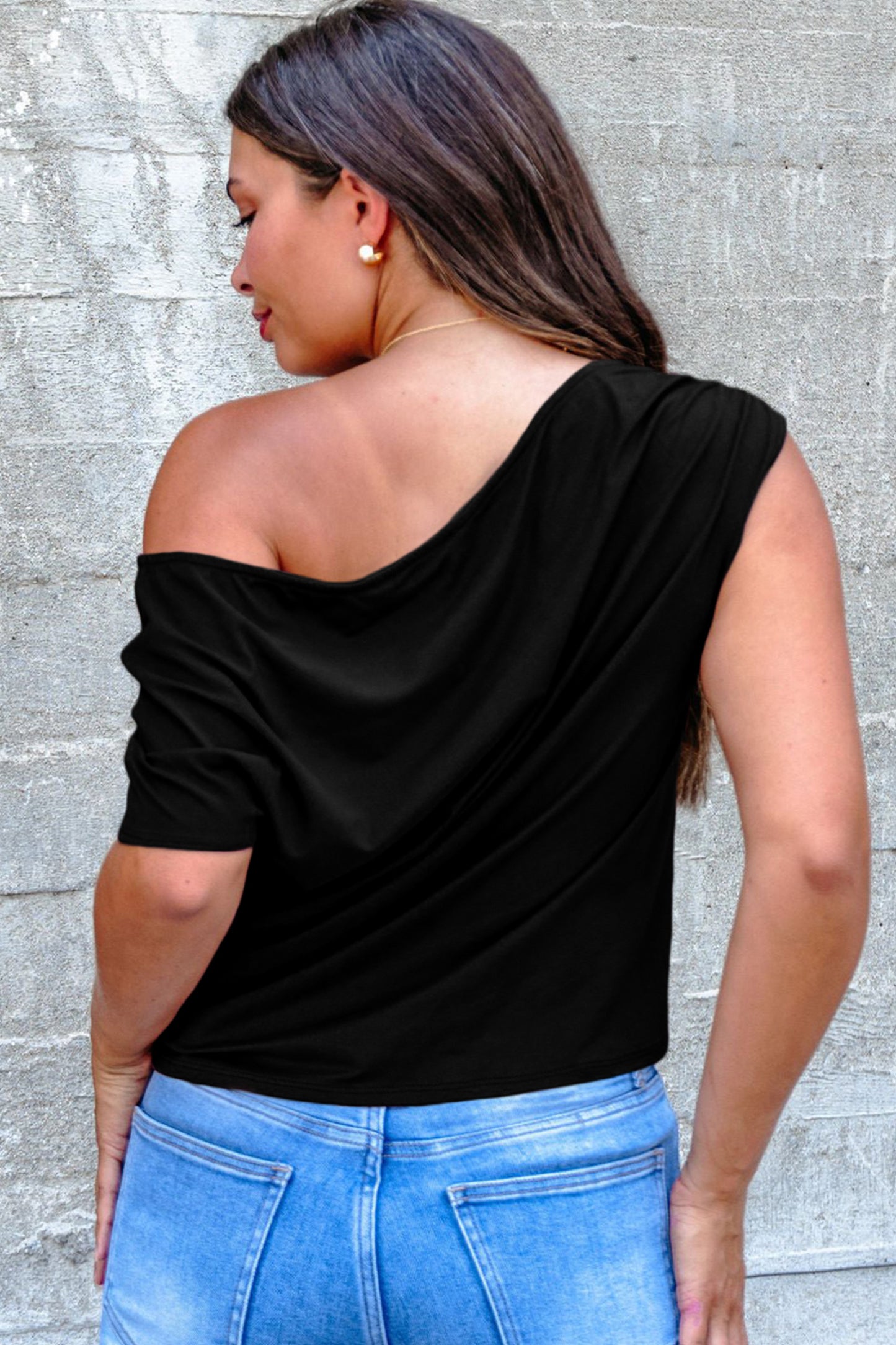 Sweet Talk Plus Size Asymmetric Blouse
