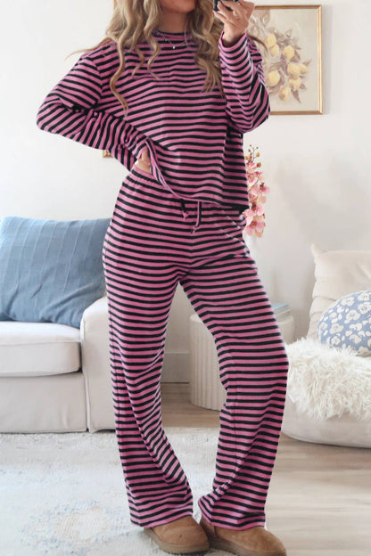 Sunrise Stripe Pants Set