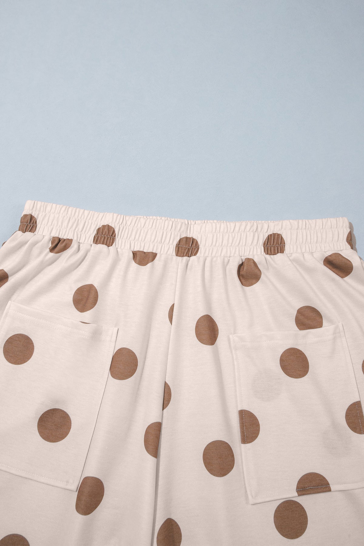 Daybreak Polka Dot Plus Size Wide Leg Pants