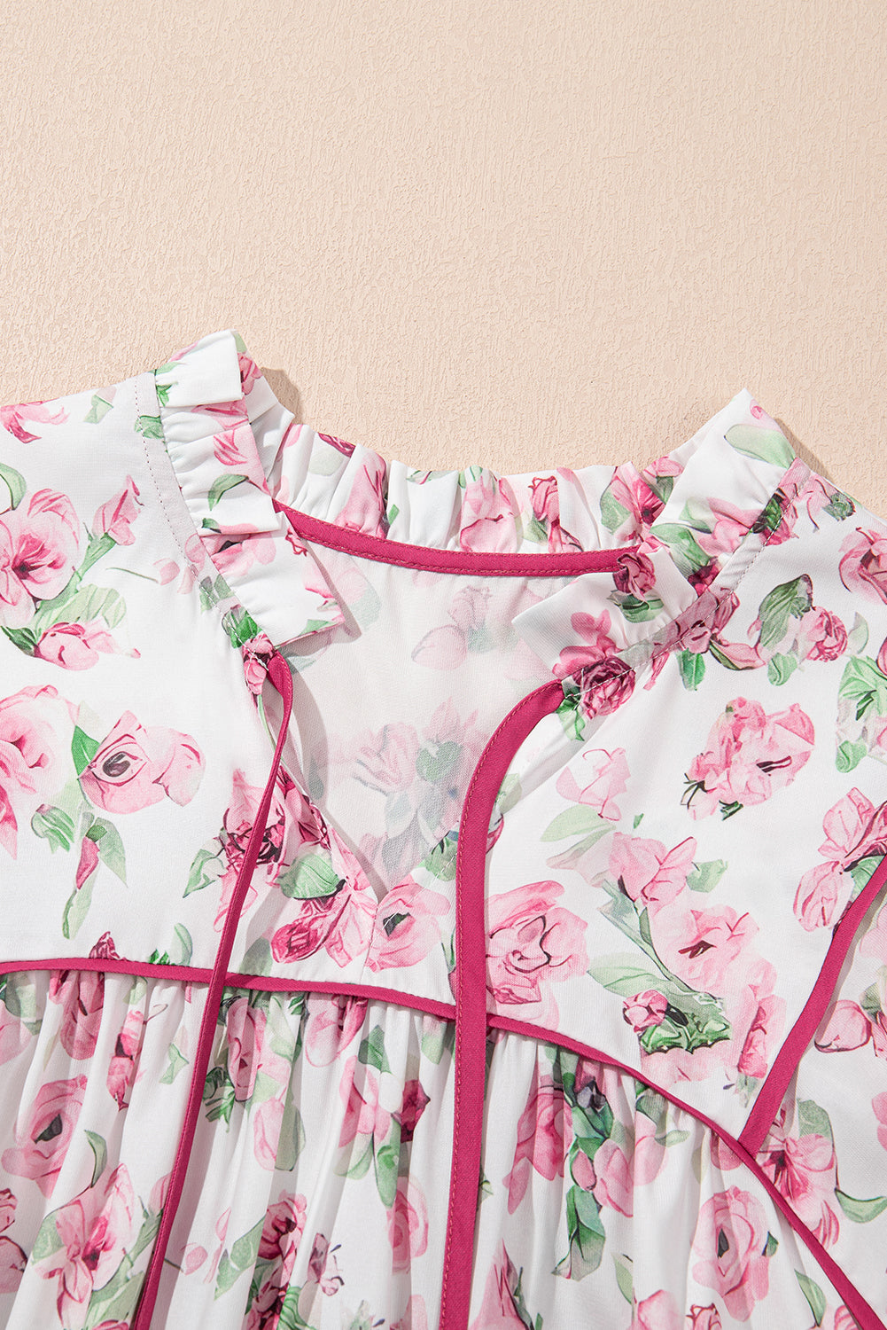 Bluebell Floral Plus Size Mini Dress