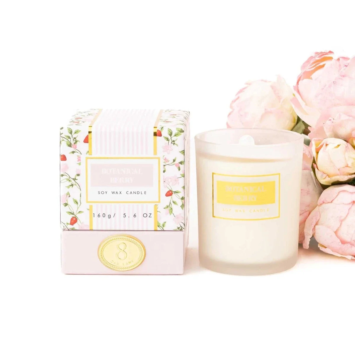 Boxed 5.6oz Candle - Botanical Berry