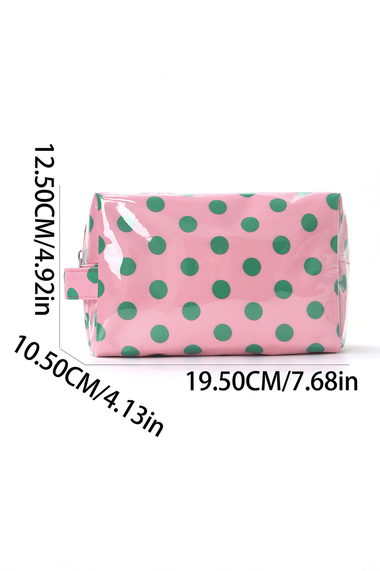 Cider Polka Dot PVC Makeup Bag