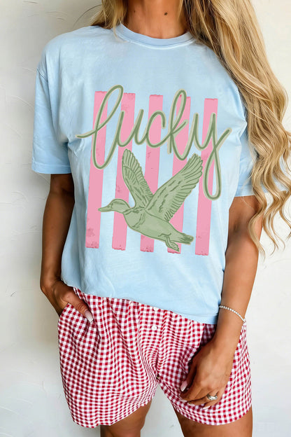 Lucky Duck Western Graphic Tee