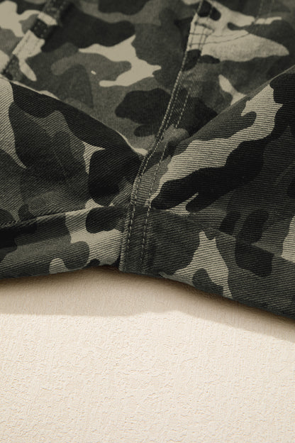 Trail Camo Cargo Denim Pants
