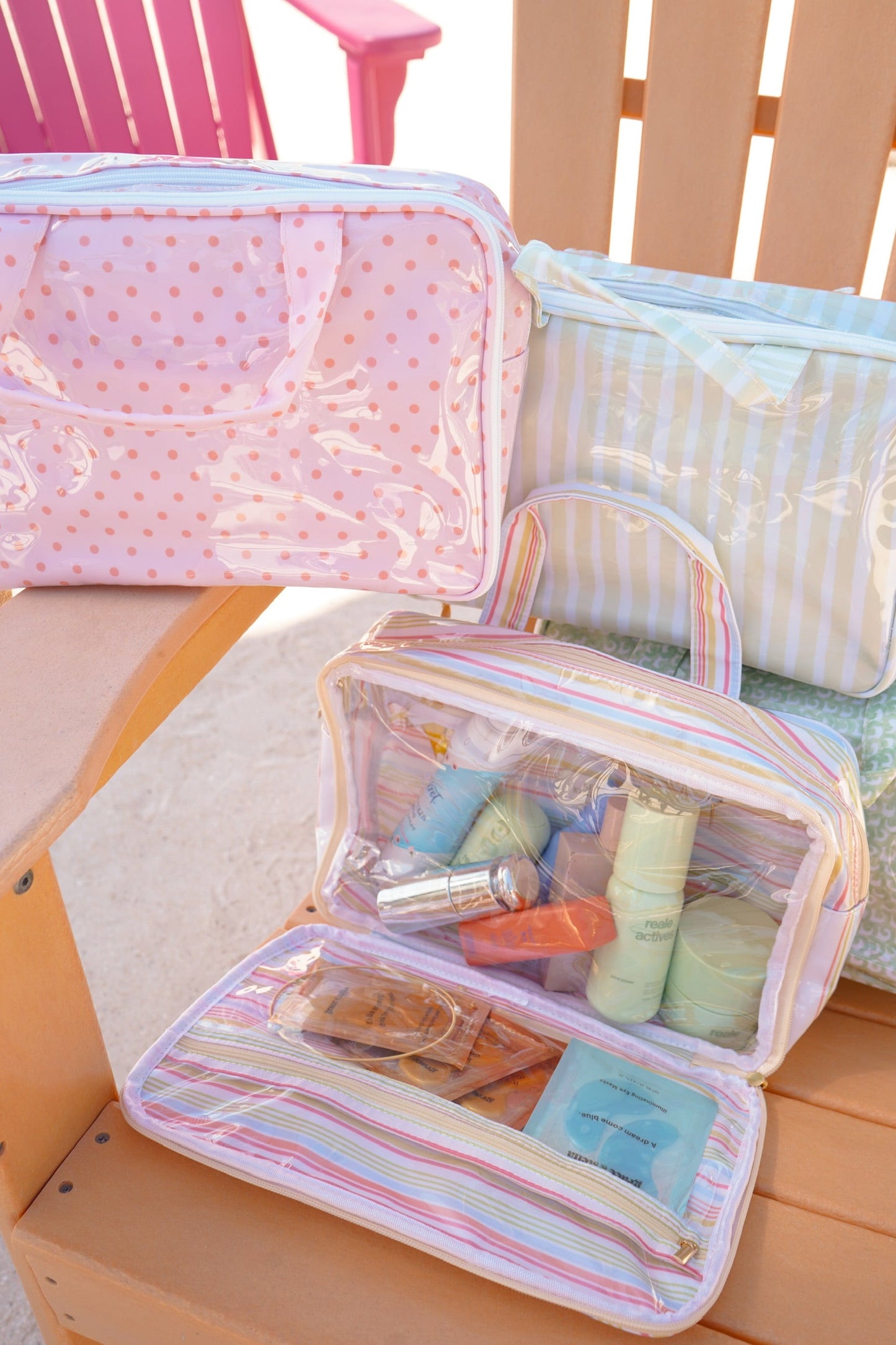 Clear Coat Toiletry Case
