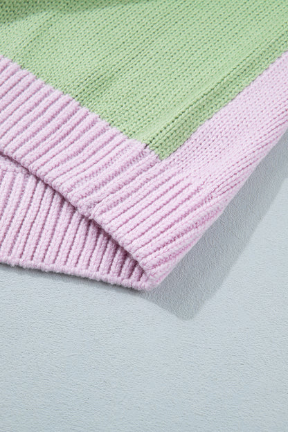Sunbeam Colorblock Knit Cardigan