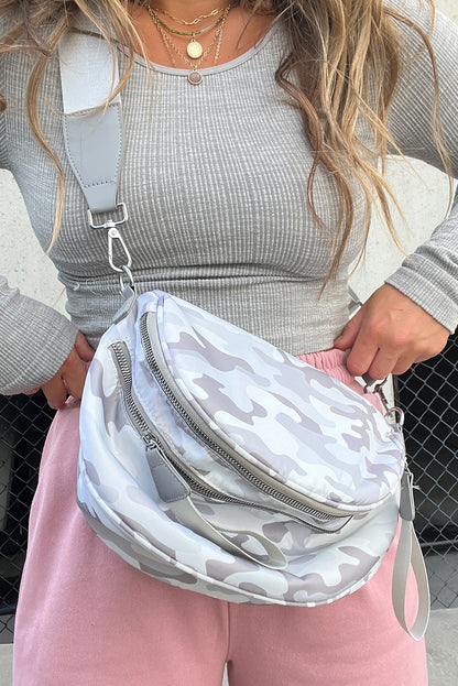 Field Day Camouflage Zip Crossbody Bag