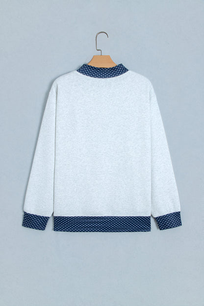 Sunday Grace Polka Dot Jesus Sweatshirt