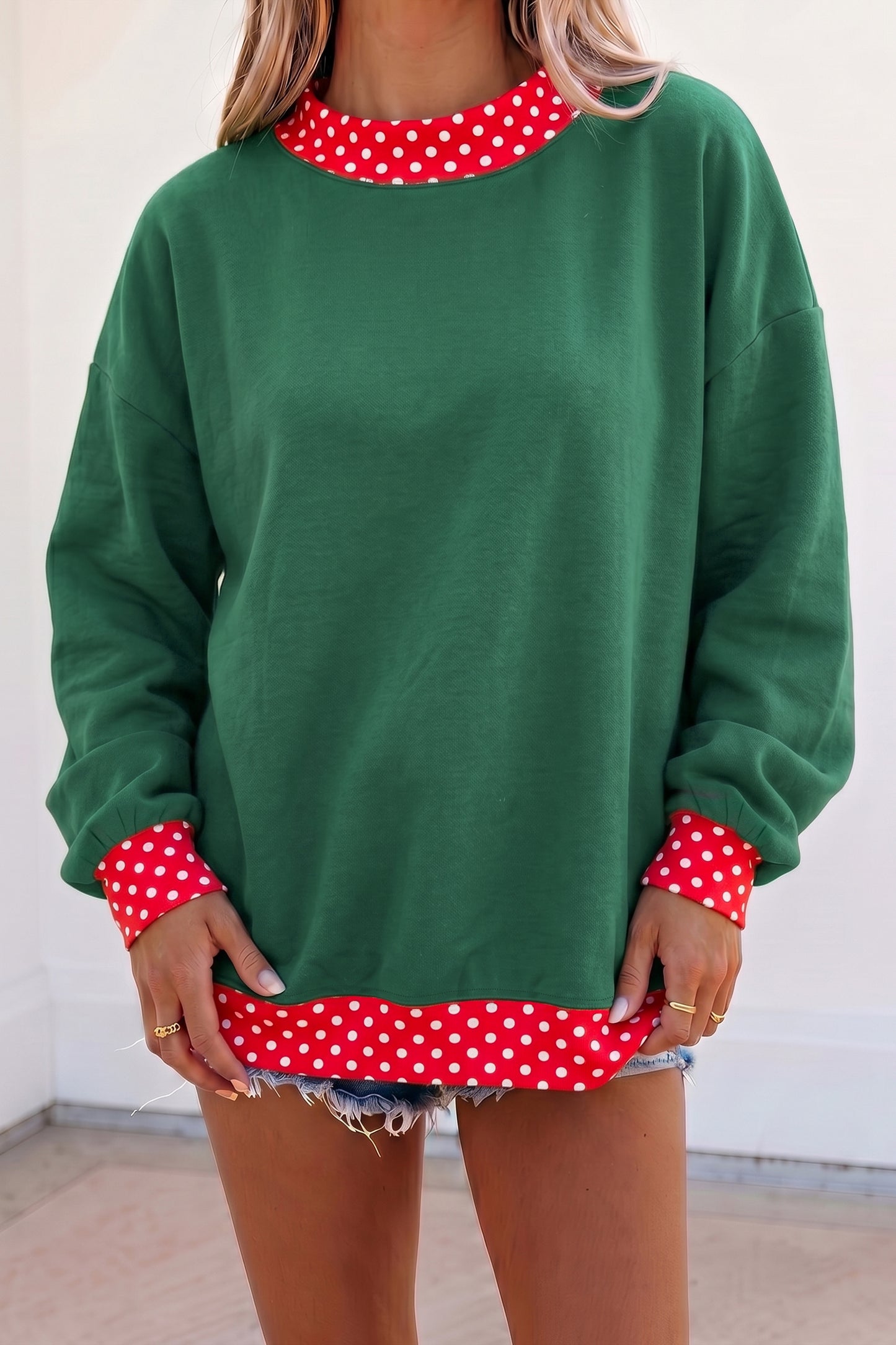 Firefly Polka Dot Sweatshirt