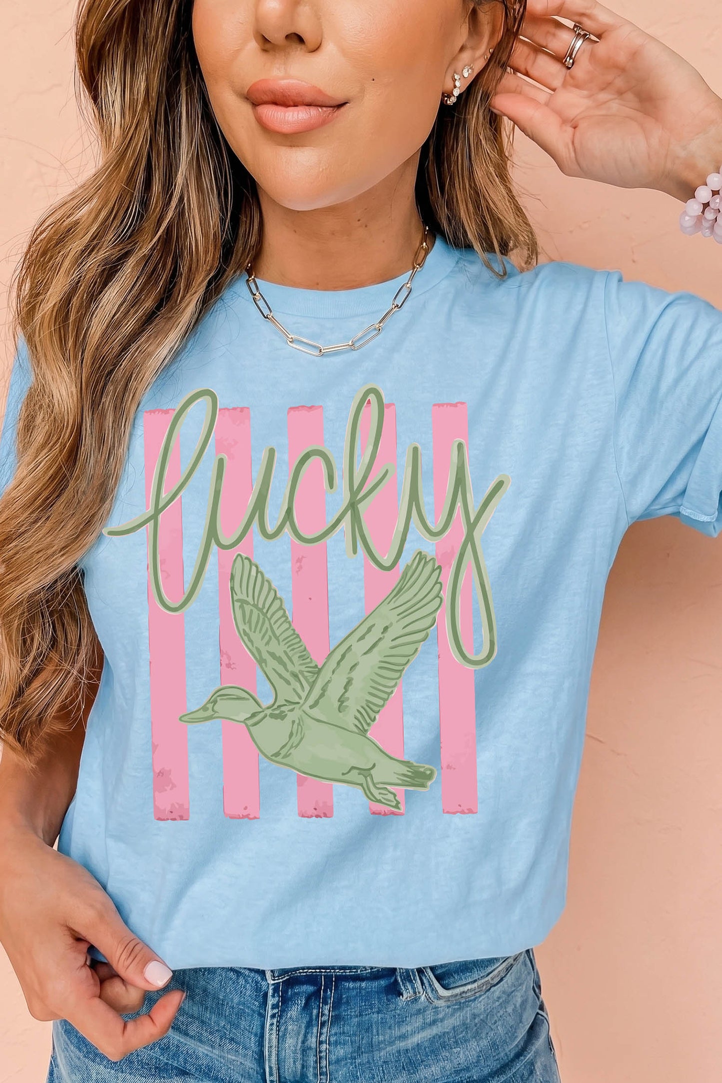 Lucky Duck Western Graphic Tee