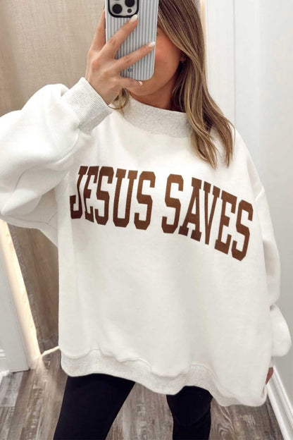 Reversible Faith Mock Neck Sweatshirt