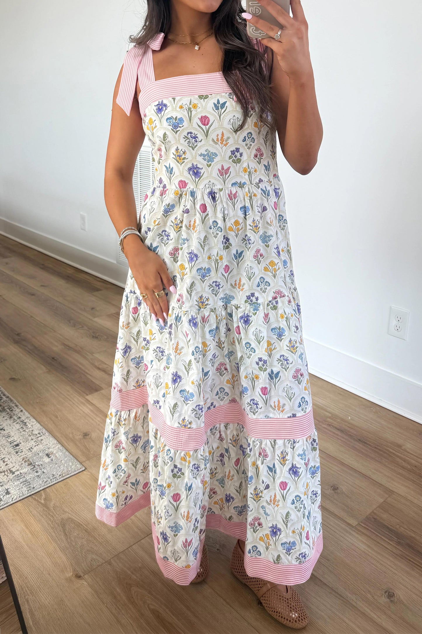 Garden Party Floral Maxi Dress