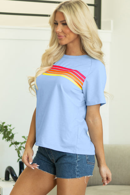 Daybreak Striped Tee