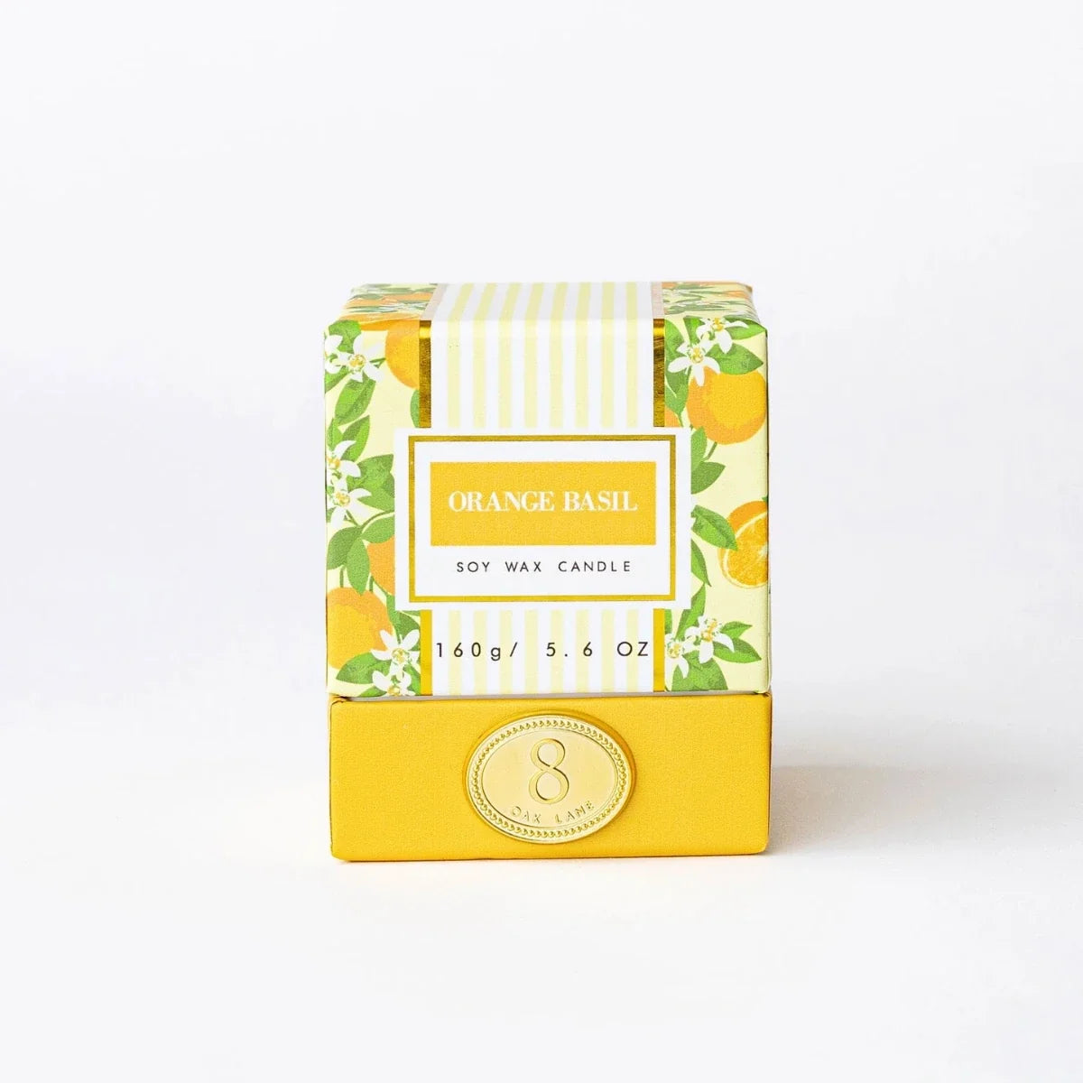 Boxed 5.6oz Candle - Orange Basil