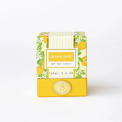 Boxed 5.6oz Candle - Orange Basil