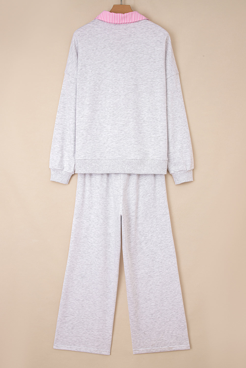 Front Porch Frill Collar Pullover Pants Set