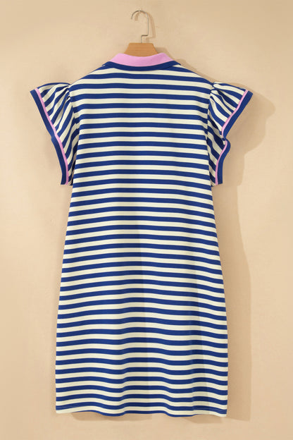 Riverbend Striped Shift Dress