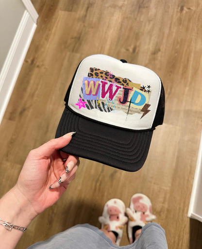WWJD Trucker Hat