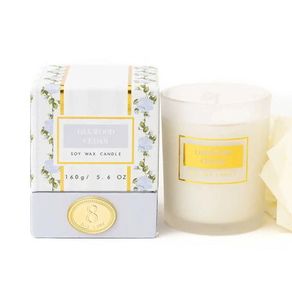 Boxed 5.6oz Candle - Oakwood & Cedar
