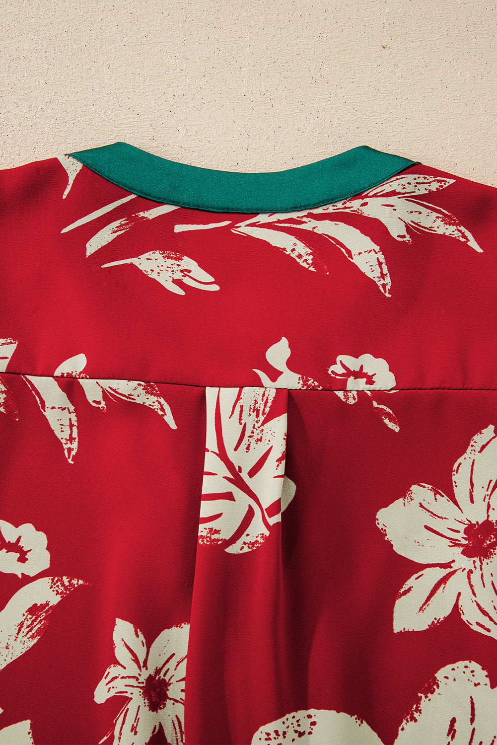 Magnolia Tied Neck Floral Blouse