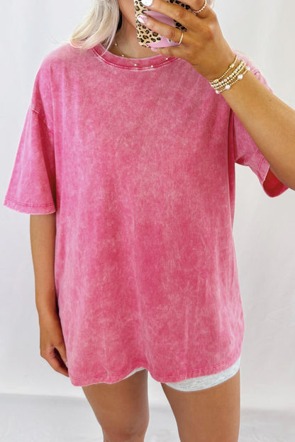 Mineral Washed Oversized Tee