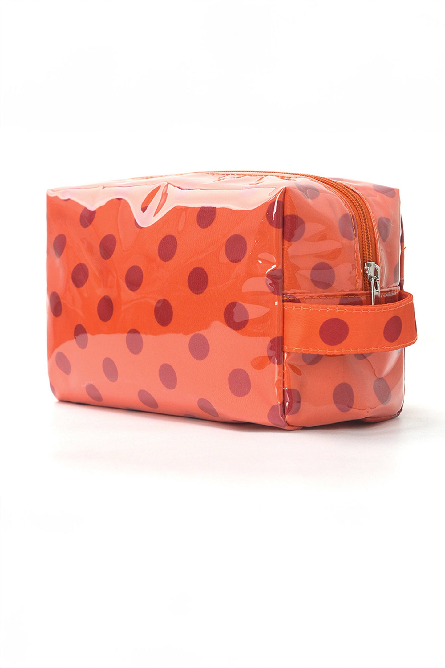 Cider Polka Dot PVC Makeup Bag