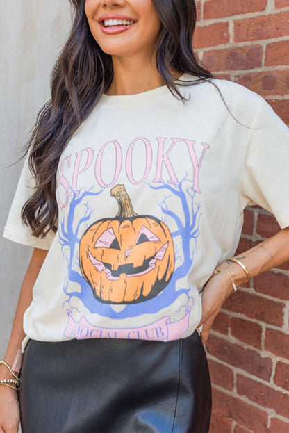 October Moon Spooky Pumpkin Tee