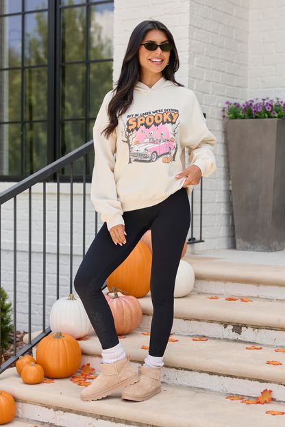 Get in Loser Cream Graphic Hoodie