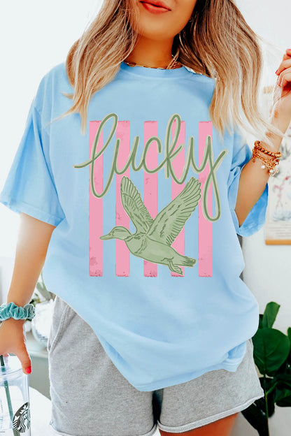 Lucky Duck Western Graphic Tee