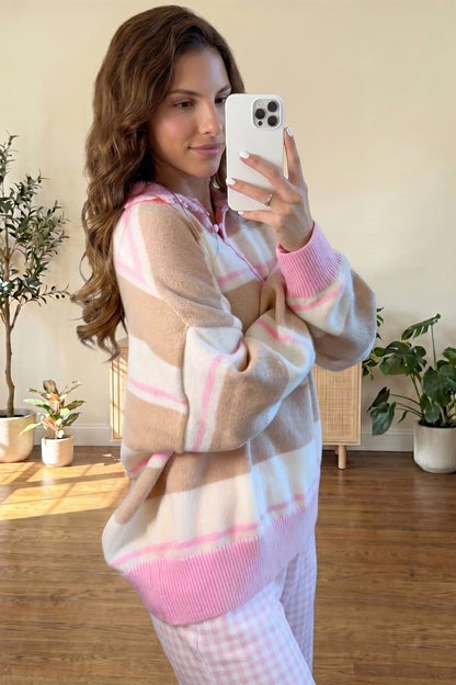 Marsh Striped Drop Shoulder Sweater