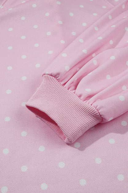 Hay Bale Polka Dot Sweatshirt