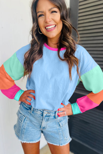 Prairie Colorblock Patchwork Top