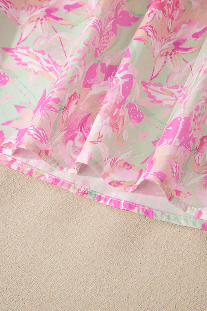 Sweet Talk Floral Puff Sleeve Blouse