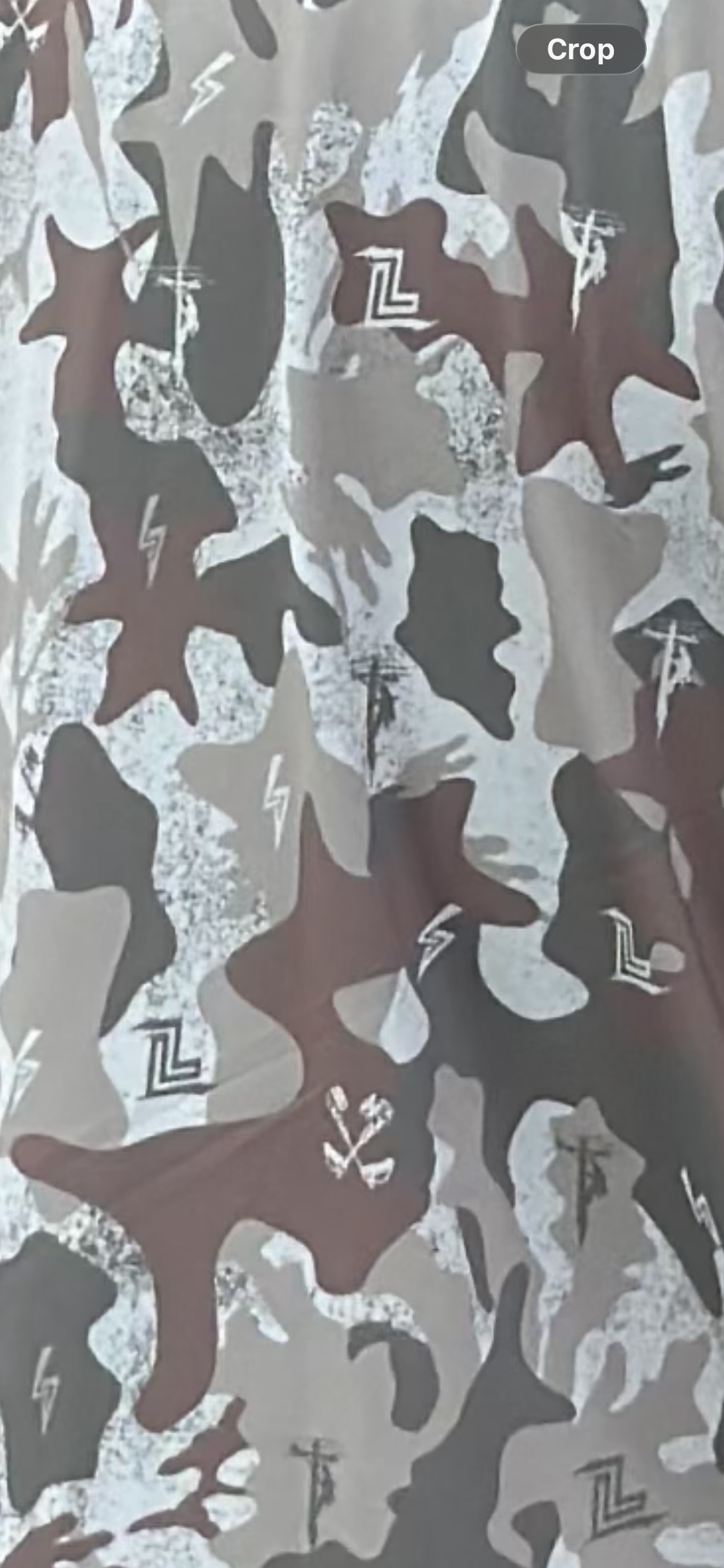 Camo Performance Hoodie Linegang/Liveline