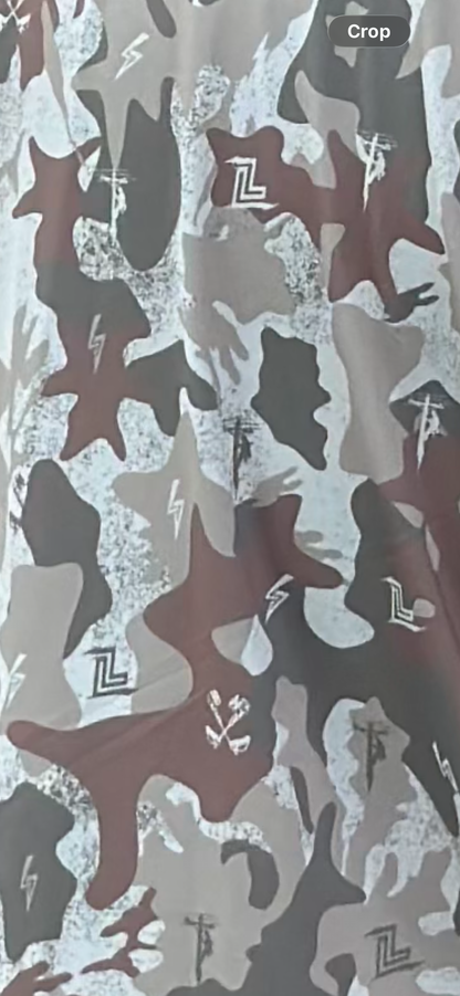Camo Performance Hoodie Linegang/Liveline