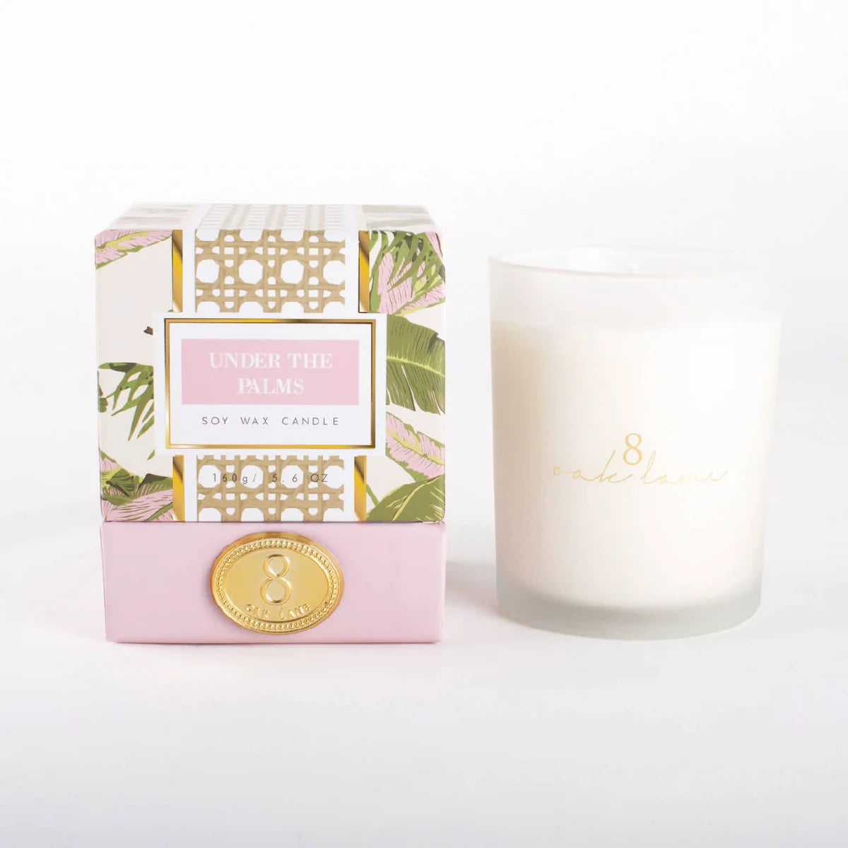 Boxed 5.6oz Candle - Under The Palms