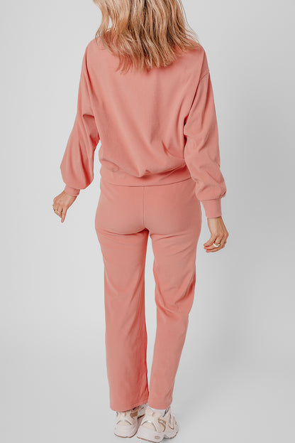 Blossom Ribbed Lounge Set