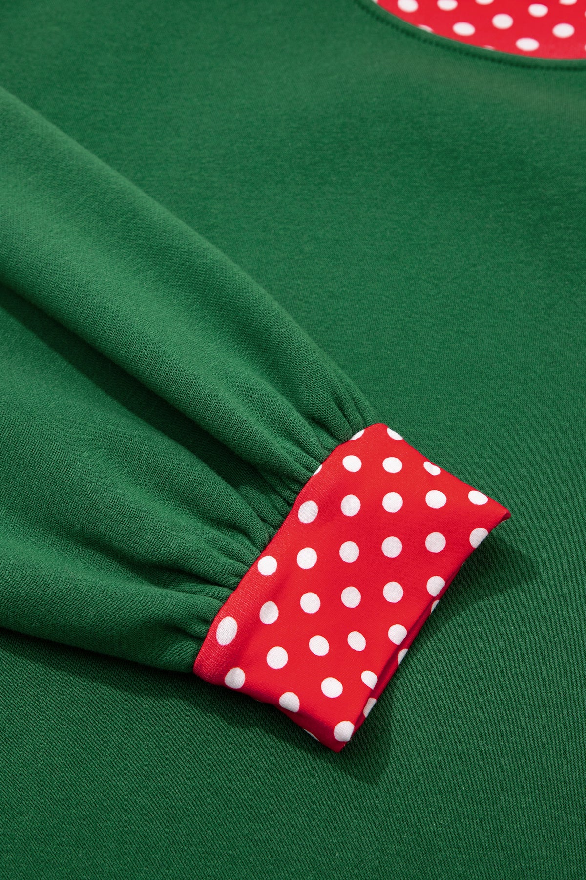 Field Day Polka Dot Plus Size Sweatshirt