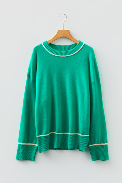 Easygoing Drop Shoulder Sweater