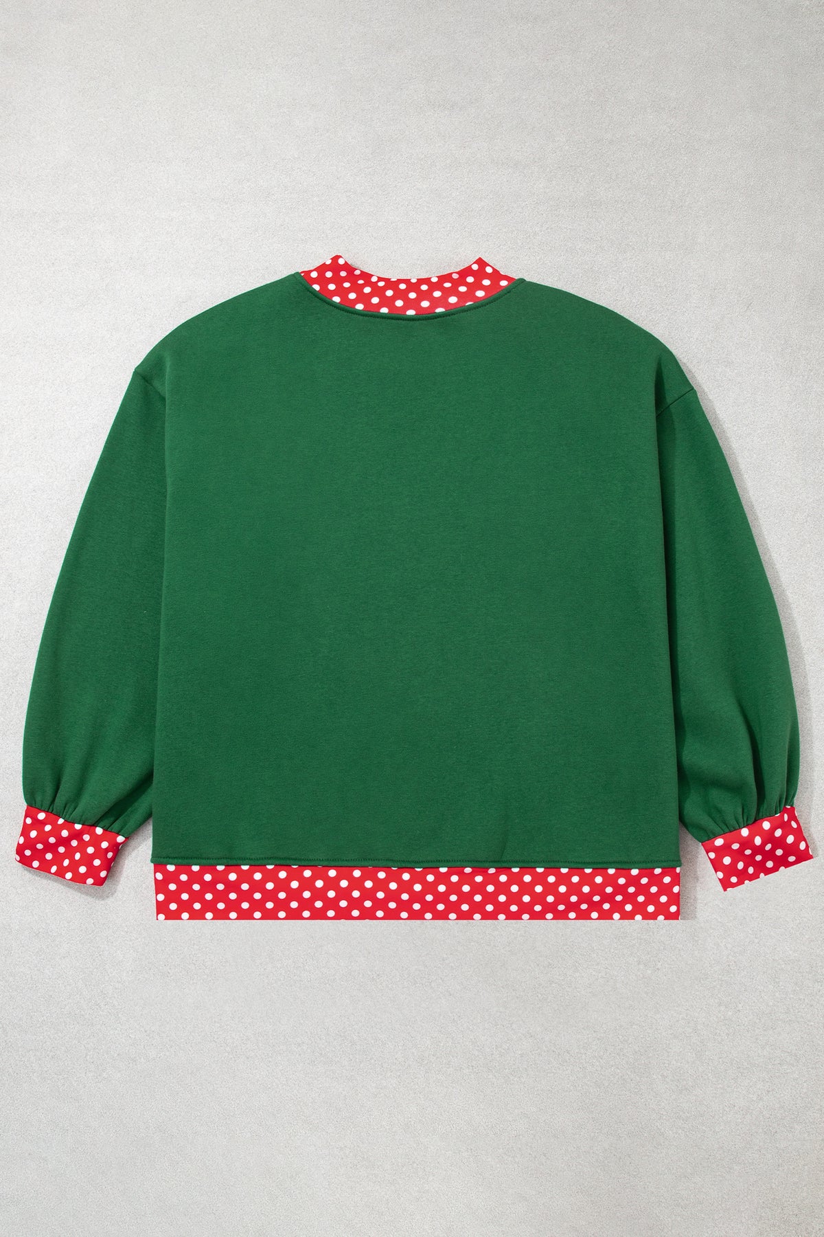 Field Day Polka Dot Plus Size Sweatshirt