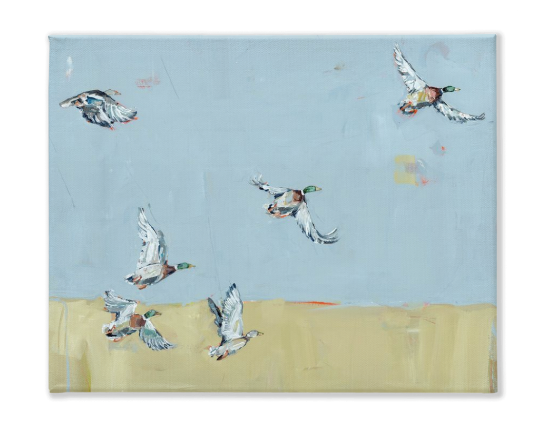 "Here We Go Again" on canvas