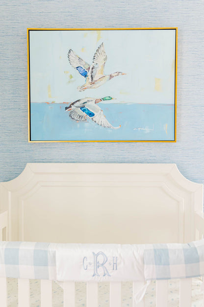 Soaring High Ducks Canvas Print