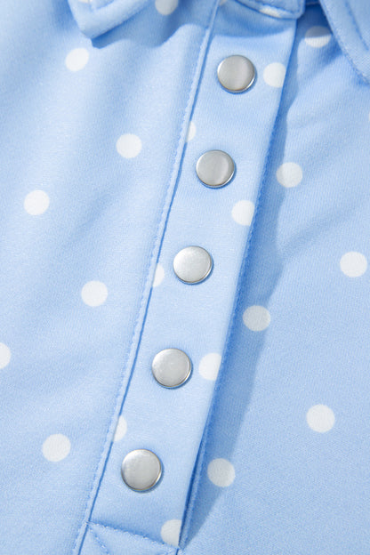 Daybreak Polka Dot Plus Size Sweatshirt