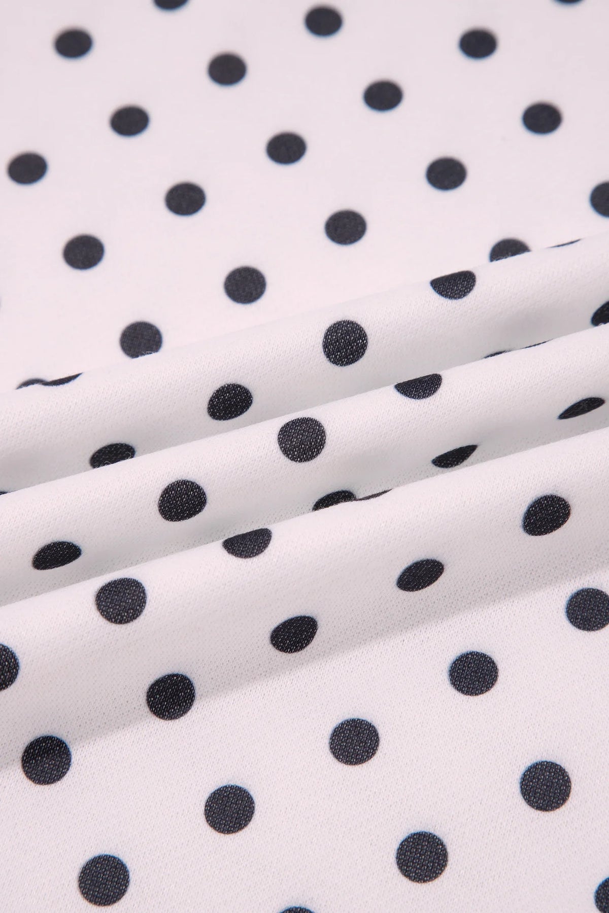 Polka Dot Mock-Neck Sweatshirt — product image 5