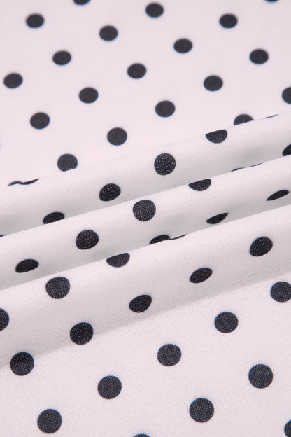 Polka Dot Mock-Neck Sweatshirt — product image 5