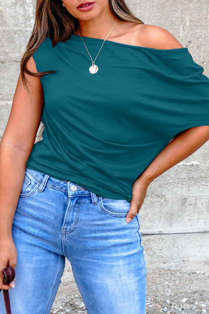 Sweet Talk Plus Size Asymmetric Blouse