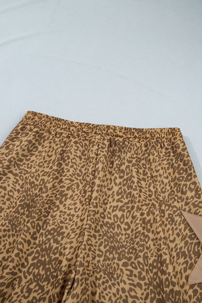 Western Star Leopard Joggers