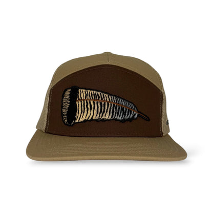 Whitetail Co. | Fallen Feather | 7 Panel | Khaki