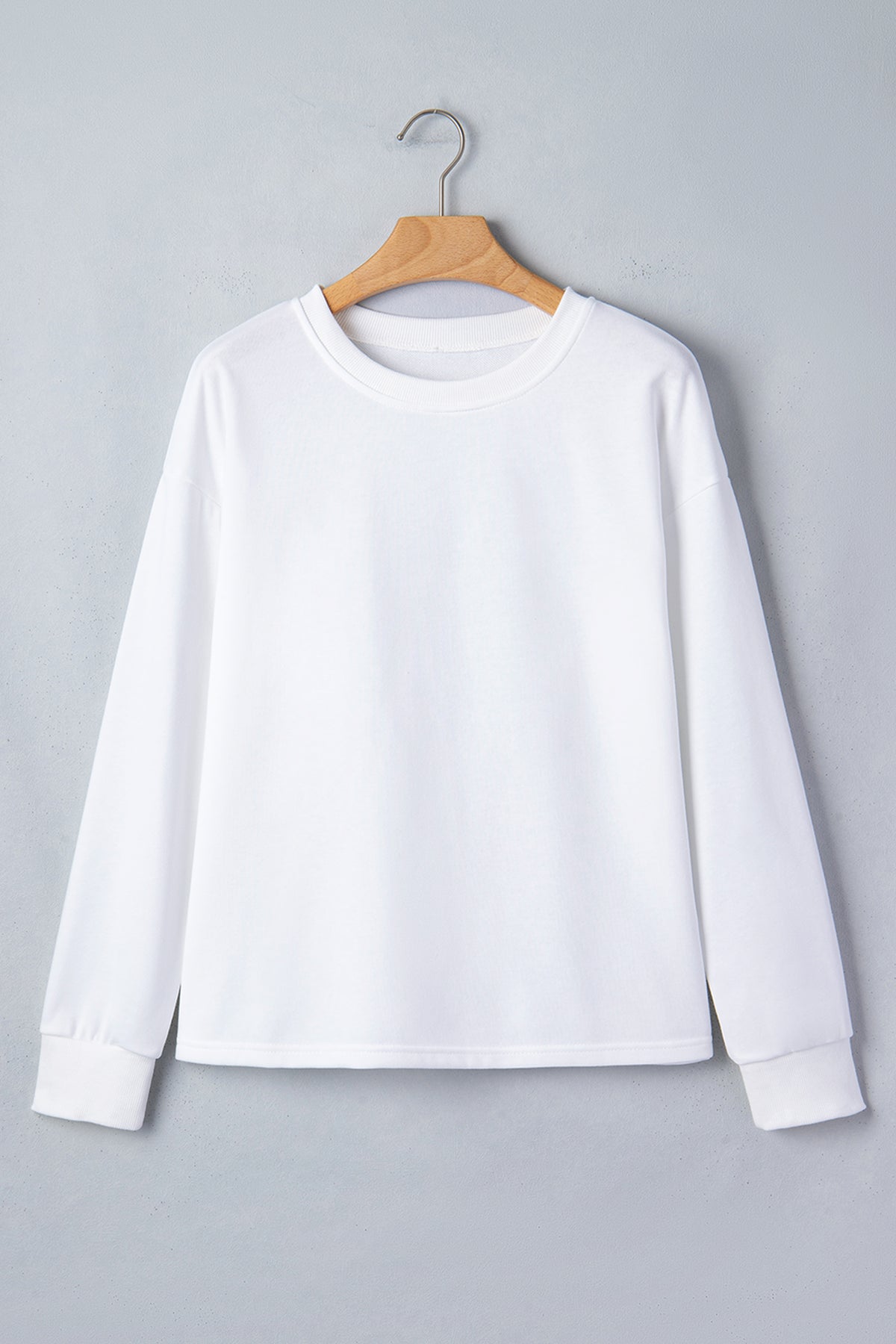 Essential Drop-Shoulder Long Sleeve Top